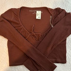 Brown Aeropostale Long Sleeve